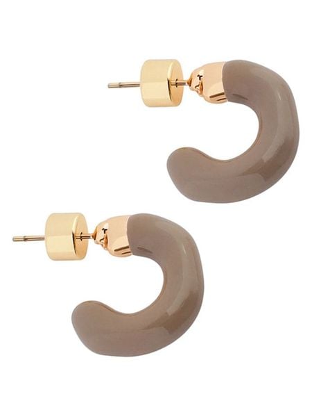 TATUUM Kolczyki-półkreole "Beris" rozmiar: onesize. Niebieskie kolczyki damskie Tatuum. Za 56.66 zł.