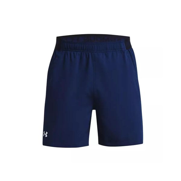 Krótki Under Armour VANISH WOVEN 6in. Niebieskie szorty męskie Under Armour, xl, z materiału, na fitness i siłownię. Za 201.65 zł.