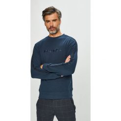 Diesel - Bluza. Szare bluzy bez kaptura męskie Diesel, l, z bawełny. W wyprzedaży za 199.90 zł.