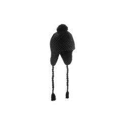 Czapka narciarska TIMELESS. Czarne czapki męskie WED'ZE, bez wzorów, z dzianiny. Za 39.99 zł.