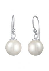 Elli Damska zawieszka do uszu Classic z perłą w kształcie muszli ze srebra próby 925 Sterling Silver Kolczyki 1 ct Damski. Szare kolczyki damskie Elli, z perłą, srebrne. Za 163.99 zł.