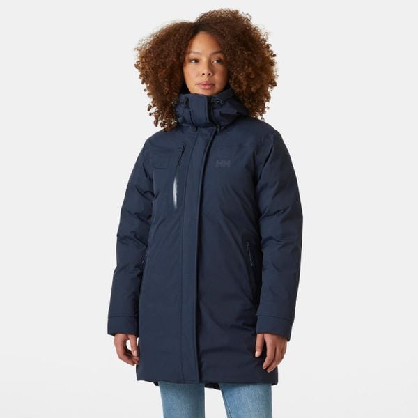 Parka dla kobiet Helly Hansen Adore. Niebieskie parki damskie Helly Hansen, na zimę, bez wzorów. W wyprzedaży za 1,429.50 zł.