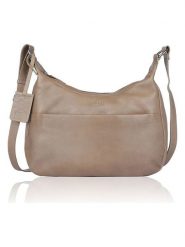 SPARWELL Skórzana torebka w kolorze szarobrązowym - 34,5 x 21,5 x 9 cm rozmiar: onesize. Brązowe torebki klasyczne damskie SPARWELL, bez wzorów, z materiału, bez dodatków. Za 285.49 zł.