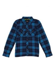 O'Neill Koszula "Echo" w kolorze niebiesko-granatowym rozmiar: 152. Niebieskie koszule damskie O'neill, bez wzorów, bez kołnierzyka, bez ramiączek. Za 83.03 zł.