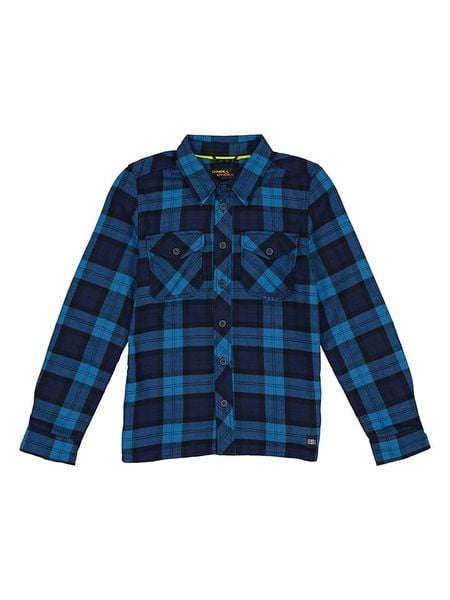 O'Neill Koszula "Echo" w kolorze niebiesko-granatowym rozmiar: 176. Niebieskie koszule damskie O'neill, bez wzorów, bez kołnierzyka, bez ramiączek. Za 87.19 zł.