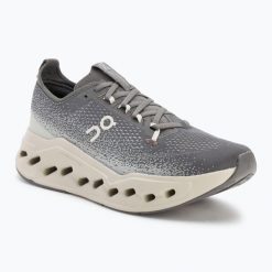 Buty do biegania męskie On Cloudsurfer Max asphalt/ice. Szare obuwie do biegania damskie On. Za 832.90 zł.