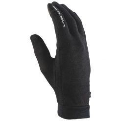 Rękawiczki multifunkcyjne dla dorosłych Viking Alfa, z wełny Merino. Czarne rękawiczki damskie VIKING, na zimę, bez wzorów, z wełny. Za 62.99 zł.