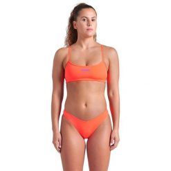 Strój Kąpielowy damski Arena Bikini Bandeau Solid dwuczęściowy. Bikini damskie Arena, bez wzorów. Za 129.99 zł.