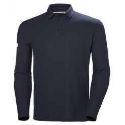 Koszulka Polo Męska Helly Hansen Crewline Ls. Czarne koszulki polo męskie Helly Hansen, m, bez wzorów, z materiału, bez ramiączek. Za 339.00 zł.