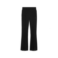 Rozkloszowane legginsy damskie Puma Her Rib. Czarne legginsy damskie Puma, m, bez wzorów, z materiału, na fitness i siłownię. Za 245.99 zł.