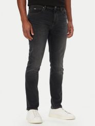BOSS Jeansy H-Delaware 50564384 Czarny Slim Fit. Czarne jeansy męskie Boss. Za 749.99 zł.