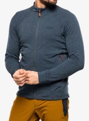 Bluza bez kaptura męska Rab Nexus Jacket. Niebieskie bluzy bez kaptura męskie RAB, m, z materiału. Za 409.99 zł.