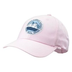 Czapka z daszkiem Elbrus Tuwa Wo's - różowa. Czerwone czapki z daszkiem damskie ELBRUS, bez wzorów, z bawełny. Za 49.99 zł.