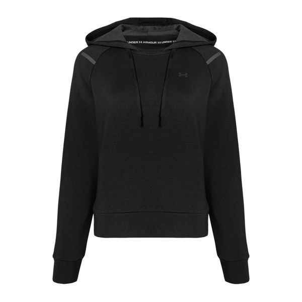 Bluza fitness damska Under Armour Fleece Hoodie. Czarne bluzy bez kaptura damskie Under Armour, l. Za 199.99 zł.