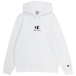 Męska Bluza Z Logo Na Piersi. Białe bluzy bez kaptura męskie CHAMPION, m. Za 326.99 zł.