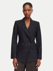 Marella Płaszcz wełniany Laghi 2623046091 Granatowy Regular Fit. Niebieskie płaszcze damskie Marella, na zimę, bez wzorów, z wełny. Za 1,859.00 zł.