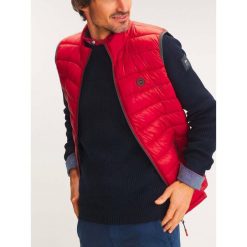 Kamizelka męska TBS Fabiasan. Czerwone kamizelki męskie Tbs, m, z materiału. Za 449.00 zł.