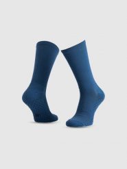 4F Skarpetki do biegania za kostkę uniseks - granatowe 39-42. Niebieskie skarpetki męskie 4f, bez wzorów. W wyprzedaży za 29.99 zł.