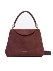 Coccinelle Torebka VCL Coccinelletiggy Suede Bim E1 VCL 18 01 01 Bordowy. Czerwone torebki klasyczne damskie Coccinelle, bez wzorów, ze skóry, bez dodatków. Za 1,849.00 zł.
