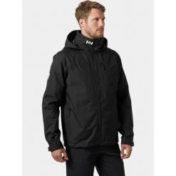 Kurtka Żeglarska Męska Helly Hansen Crew HD Midlayer 2. Czarne kurtki męskie Helly Hansen, m, bez wzorów, sportowe, bez kaptura. Za 599.20 zł.