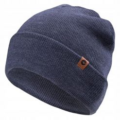 Męska czapka HI-TEC Mjosa. Niebieskie czapki męskie Hi-tec, na jesień, bez wzorów, z materiału, eleganckie. Za 55.65 zł.