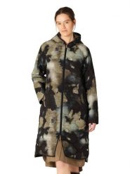 Ilse Jacobsen Płaszcz przejściowy w kolorze czarno-oliwkowym rozmiar: 42. Brązowe płaszcze damskie Ilse Jacobsen, bez wzorów. Za 201.55 zł.