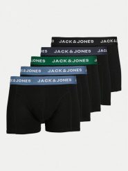 Jack & Jones Komplet bokserek 12254366 Czarny. Czarne bokserki męskie Jack & Jones, bez wzorów, z bawełny. Za 99.99 zł.