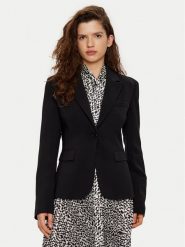 KARL LAGERFELD Marynarka A1W14045 Czarny Regular Fit. Czarne marynarki i żakiety damskie Karl Lagerfeld, bez wzorów, z syntetyku. Za 819.99 zł.