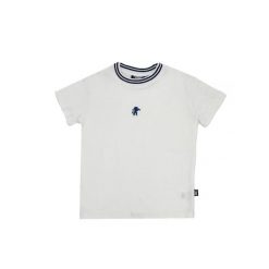 Koszulka miękki z bawełna na co dzień na siłownię. Białe bluzki damskie LEONE 1947 APPAREL, bez wzorów, z bawełny, bez kołnierzyka. W wyprzedaży za 44.86 zł.