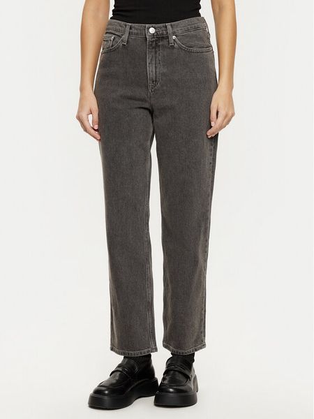 Tommy Jeans Jeansy DW0DW19593 Czarny Regular Fit. Czarne jeansy damskie Tommy Jeans. Za 269.99 zł.