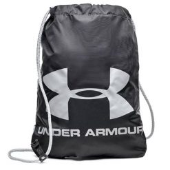 Worek/plecak Under Armour Sackpack. Czarne plecaki damskie Under Armour, bez wzorów, sportowe. Za 45.99 zł.