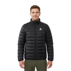 Męska kurtka puchowa Merino Nordend ML. Czarne kurtki męskie FJORK MERINO, na zimę, l, bez wzorów, z poliamidu, bez kaptura. Za 599.00 zł.
