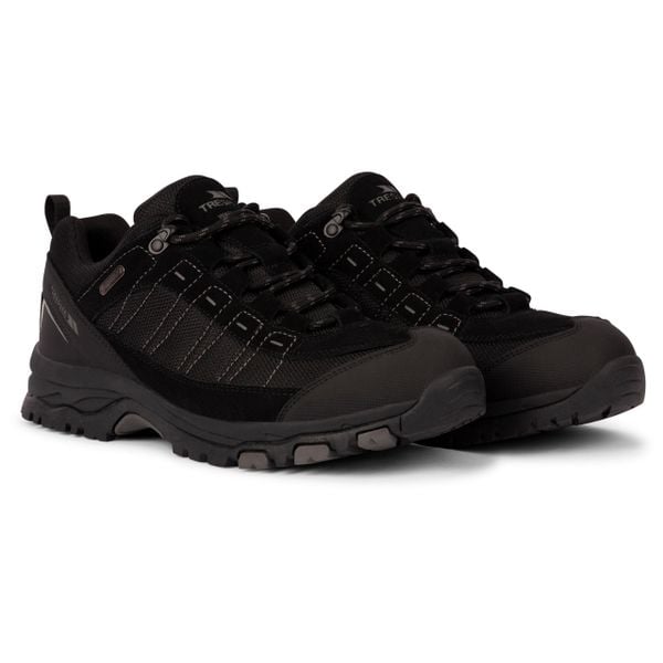 Buty trekkingowe Trespass Scarp B. Czarne buty trekkingowe męskie Trespass, z materiału, bez zapięcia, trekkingowe. Za 347.99 zł.