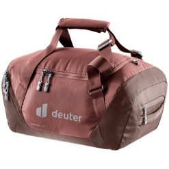 Torba podróżna deuter Duffel. Czerwone torby podróżne damskie Deuter, bez wzorów. Za 359.99 zł.