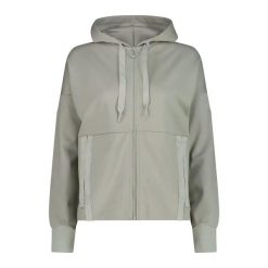 Damska bluza z kapturem zapinana na zamek CMP. Zielone bluzy z kapturem damskie CMP, m, z materiału. Za 283.00 zł.
