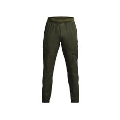 Spodnie dresowe Under Armour UNSTOPPABLE CARGO. Zielone spodnie sportowe męskie Under Armour, z dresówki. Za 427.20 zł.