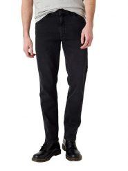 Wrangler Dżinsy - Slim fit - w kolorze czarnym rozmiar: W31/L34. Czarne jeansy męskie Wrangler. Za 152.62 zł.