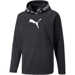 Bluza dresowa męska Puma TRAIN PWR. Czarne bluzy bez kaptura męskie Puma, m, z dresówki. Za 119.00 zł.