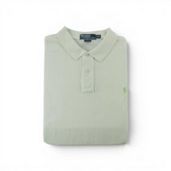 Koszulka polo męska Polo Ralph Lauren z krótkim rękawem. Brązowe koszulki polo męskie Ralph Lauren, l, bez wzorów, bez ramiączek. Za 106.46 zł.