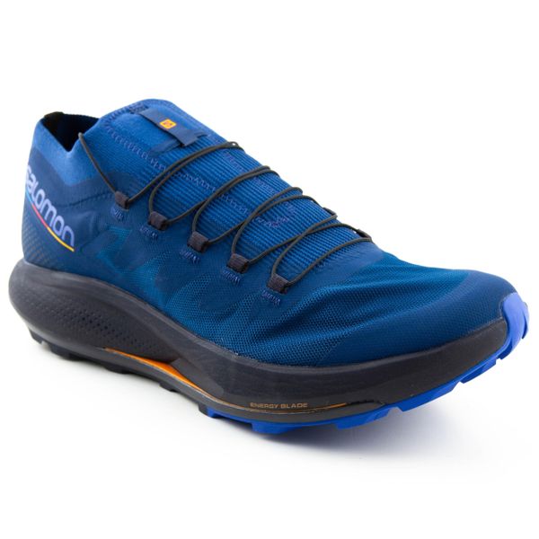 Buty do biegania męskie Salomon Pulsar Trail Pro. Niebieskie obuwie do biegania damskie Salomon. W wyprzedaży za 407.00 zł.
