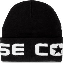 Czapka CONVERSE - 561455 Black. Czarne czapki męskie Converse, bez wzorów, z materiału. W wyprzedaży za 59.00 zł.