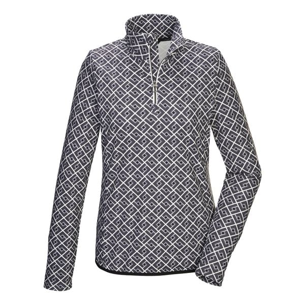 Bluza longsleeve damska Killtec KSW 109 WMN LS SHRT. Czarne bluzy bez kaptura damskie KILLTEC, z elastanu. Za 249.99 zł.