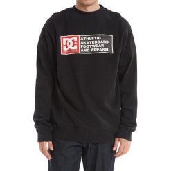 Bluza DC Shoes Density Zone, Mężczyźni. Czarne bluzy bez kaptura męskie DC Shoes, m, z bawełny. Za 290.00 zł.
