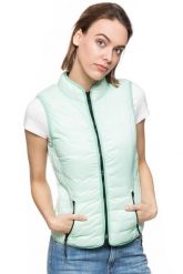 DAMSKA KAMIZELKA TOM TAILOR LIGHT DOWN VEST. Zielone kamizelki damskie Tom Tailor, xs, z puchu. W wyprzedaży za 59.99 zł.