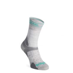 Skarpety biegowe damskie Bridgedale Trail Run Ultralight Zero Merino Sport Boot. Szare skarpetki damskie Bridgedale, bez wzorów. Za 86.89 zł.