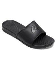 Klapki basenowe męskie Quiksilver Bright Coast Slide. Czarne klapki i japonki męskie Quiksilver, z materiału. Za 119.99 zł.