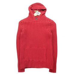 Damski czerwony sweter. Czerwone swetry klasyczne damskie Ralph Lauren, s, bez kołnierzyka. Za 51.08 zł.