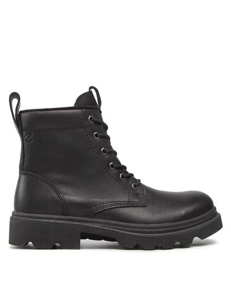 ECCO Trapery Grainer M 21472401001 Czarny. Czarne buty zimowe męskie ECCO, ze skóry, bez zapięcia. Za 779.99 zł.