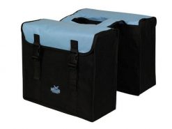 Podwójna Torba Rowerowa 34 Litry 37 X 33 X 14 Cm (2X) - Czarny / Jasnoniebieski. Niebieskie torebki dziecięce GREENLANDS. Za 152.95 zł.