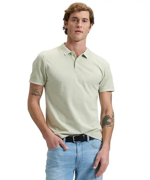 MESKA KOSZULKA LEE GARMENT DYE POLO COVE 112376457. Koszulki polo męskie Lee, m, bez wzorów, bez ramiączek. Za 89.99 zł.
